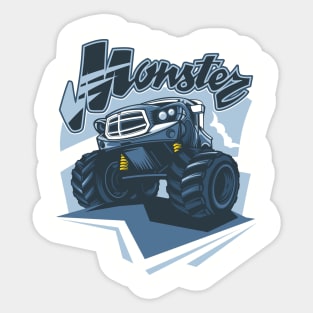 Monster Truck Sticker